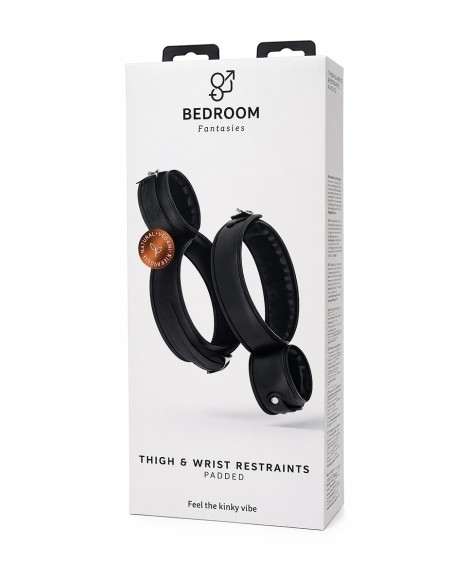 Menottes bondage cuisses et poignets - Bedroom Fantasies